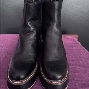 Dolce Vita Black Ankle Boots